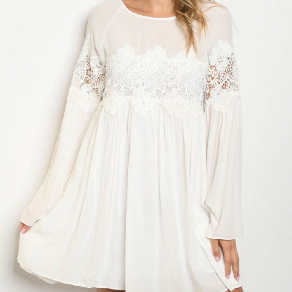 White Lace Dress